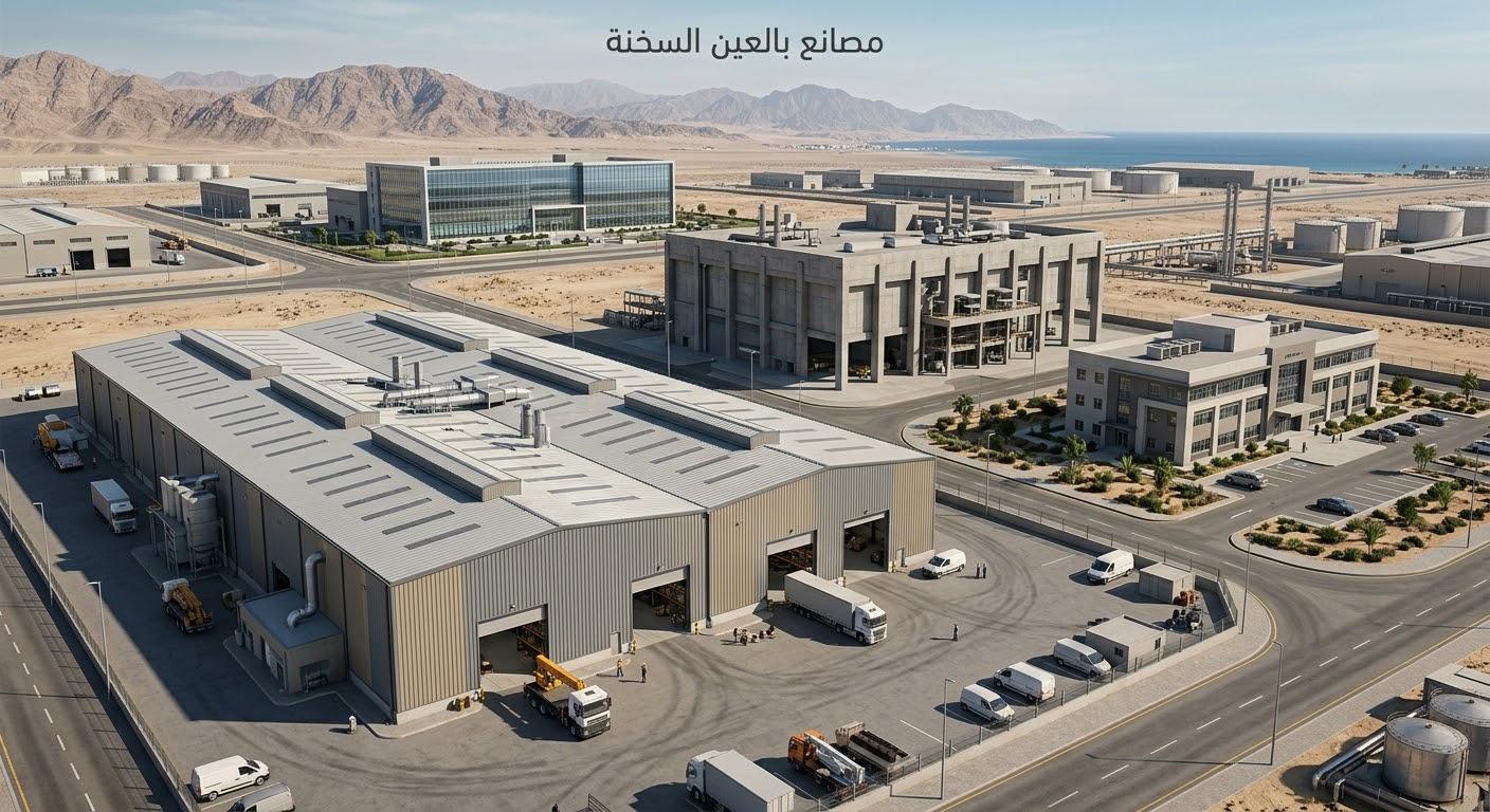 مصانع وشركات العين السخنة