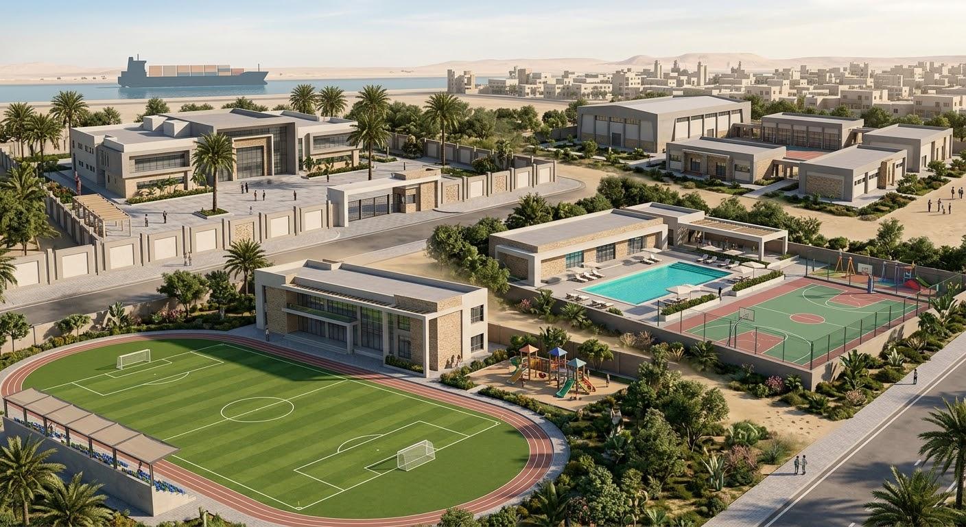 مركز شباب بالسويس — ملاعب التنس